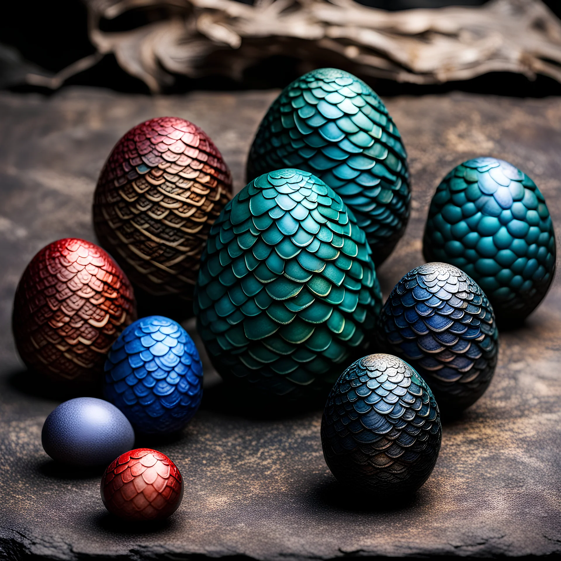 seven dragon eggs