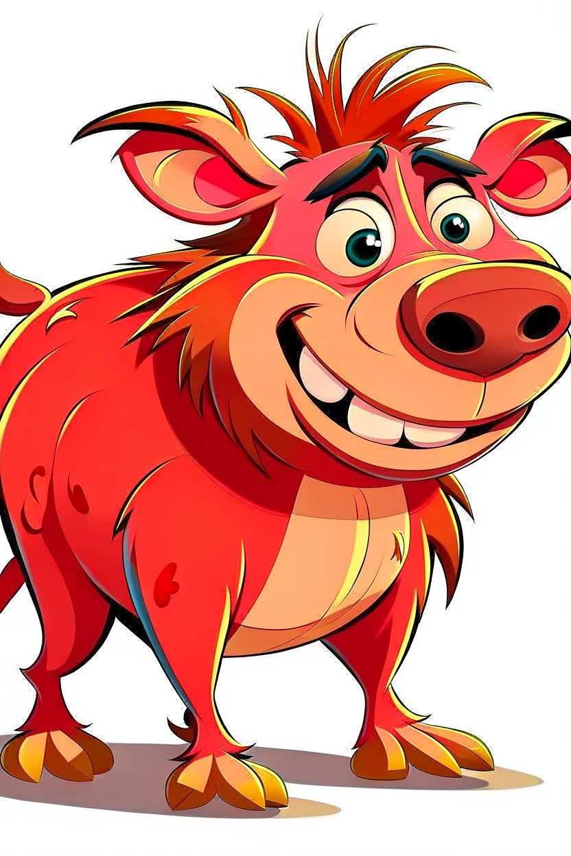 Cartoon caracter pumbaa