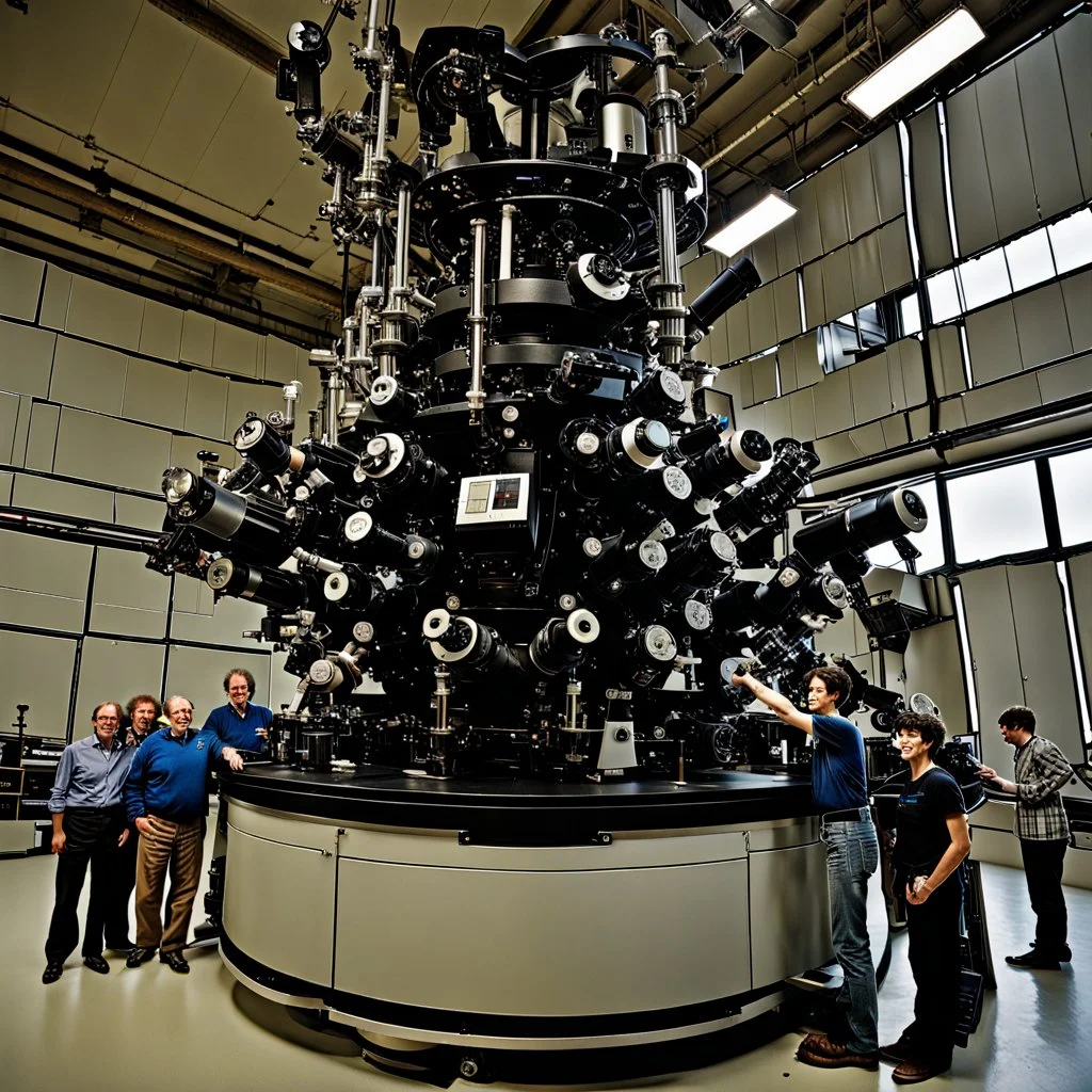 World's largest and most useful microscope.