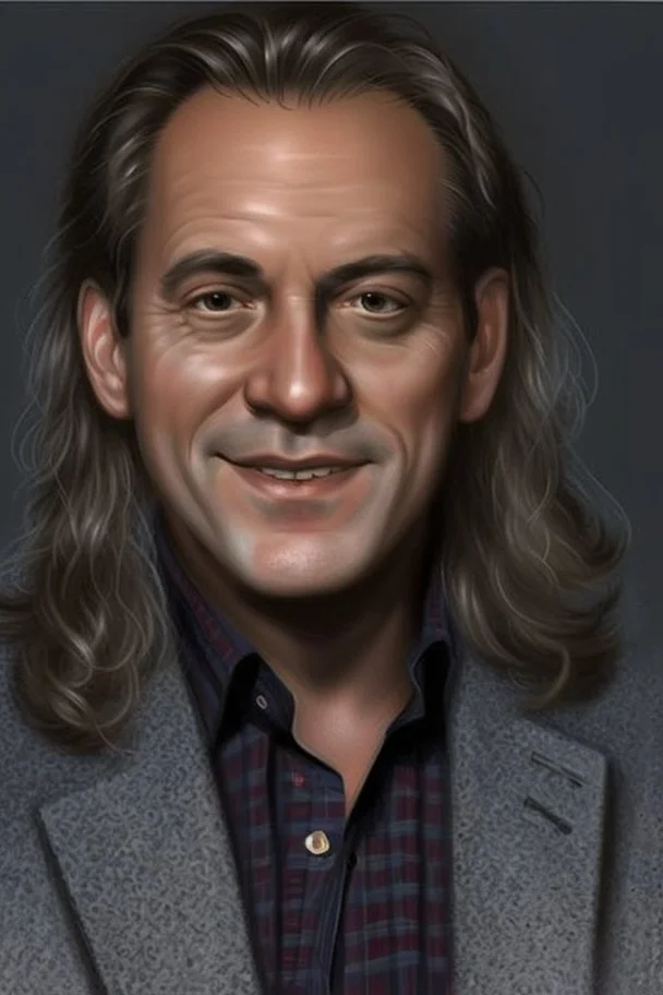 Portrait of a male politician in 2025