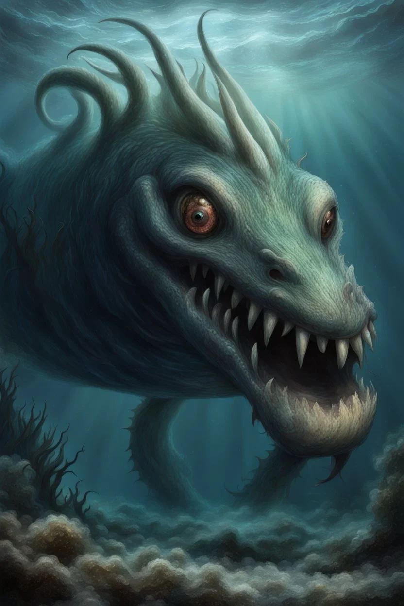 An undiscovered sea monster