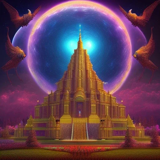 Temple of soul like a dream within a dream within a dream