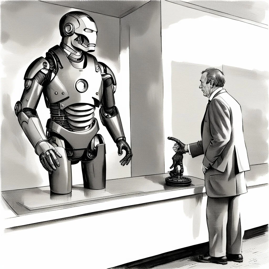 Piltdown Man meets Iron Man