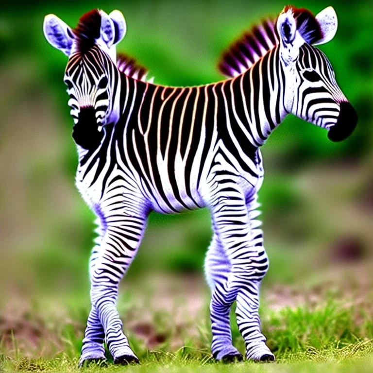 cute baby zebra