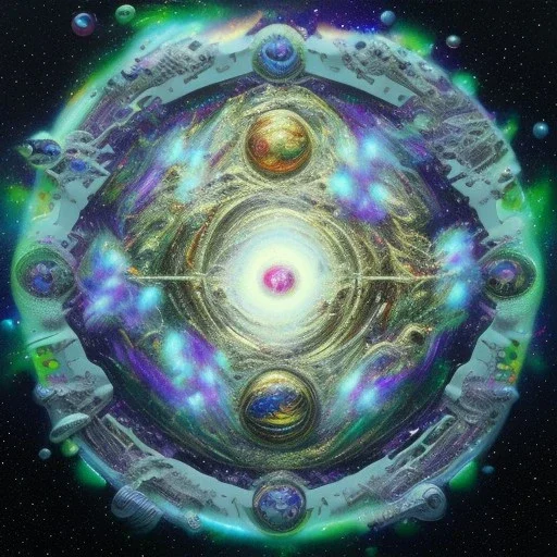 3d cosmos, galaxy Milky Way, jewel, precious stones, shiny, beautiful rich and destroyed planet, detailed yin and yang symbol, shiny, intricate, gorgeous, ultrafine detail, hyperrealism, trending on artstation, sharp focus, intricate details, highly detailed, by greg rutkowski, glowing, glitter, complementary colours