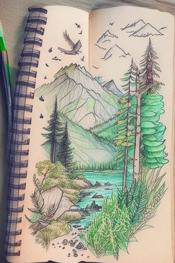 Nature doodles