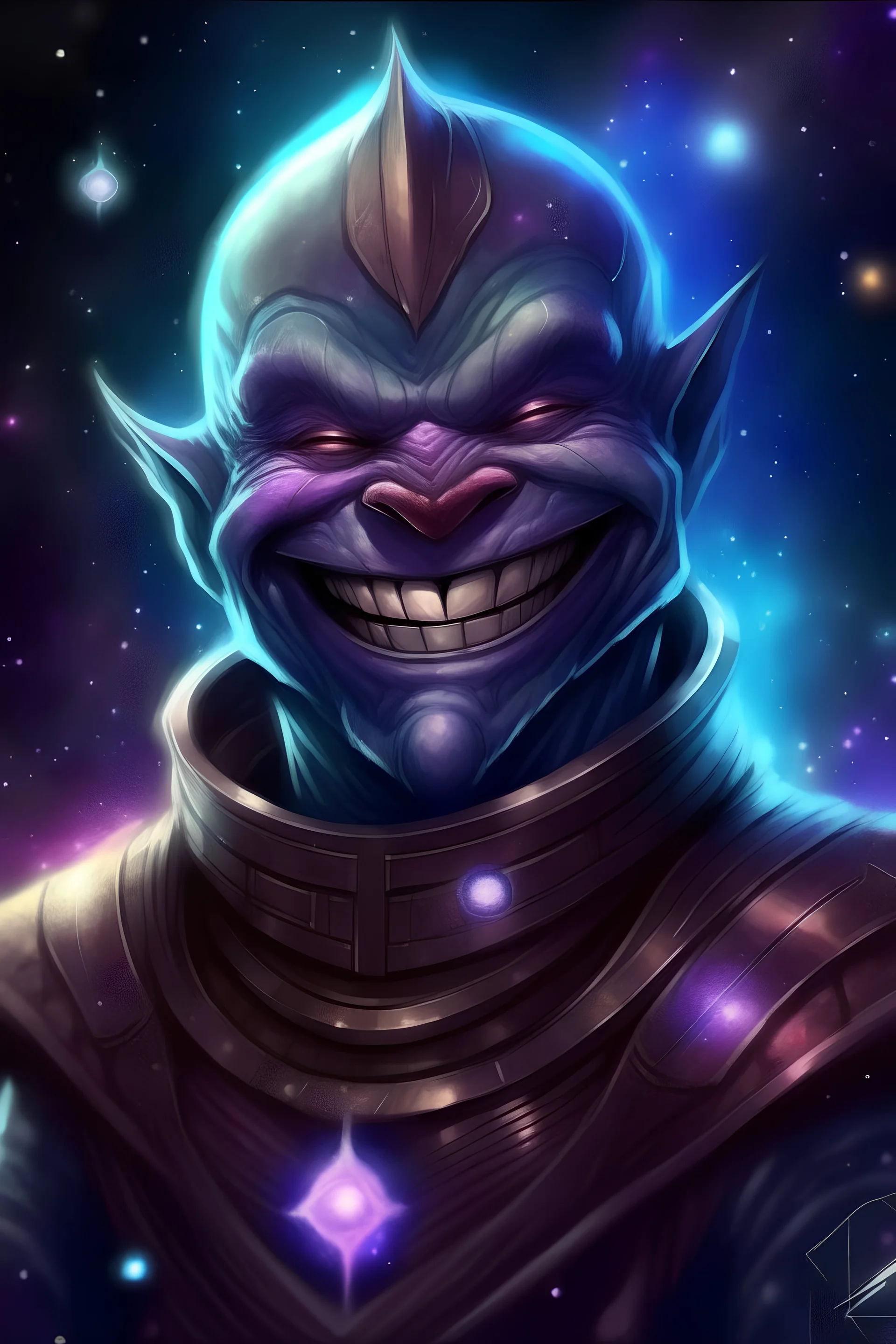 galactic man smile