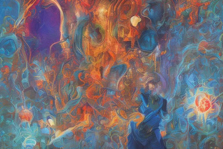 Solitude dmt art