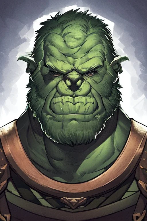 orc, portrait