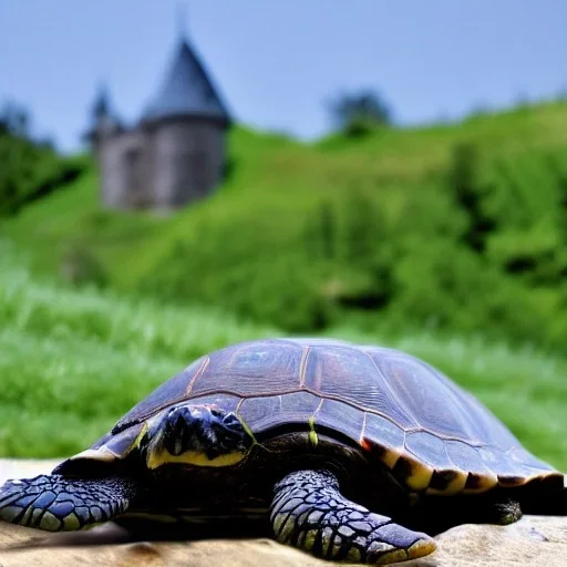 turtle and castle