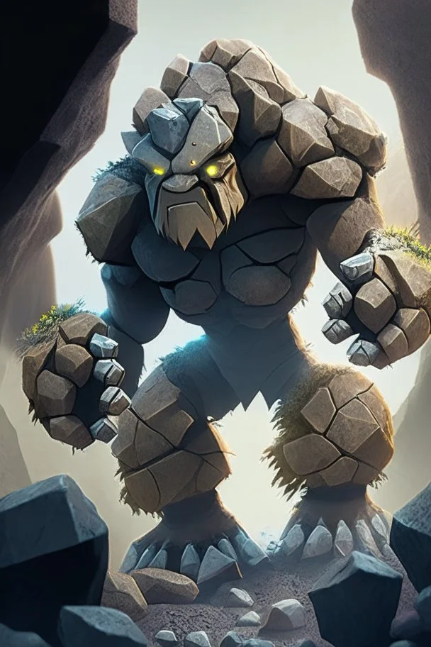 a rock golem