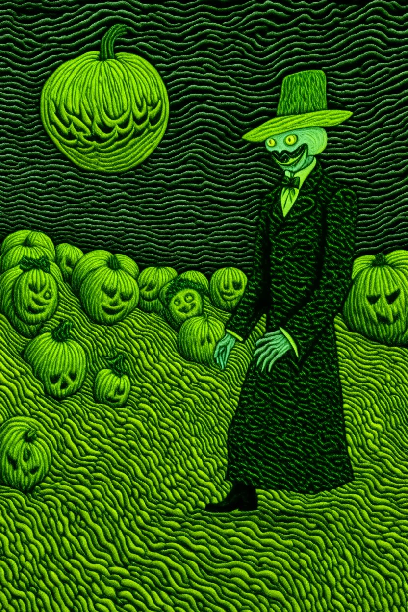 Halloween by van gogh