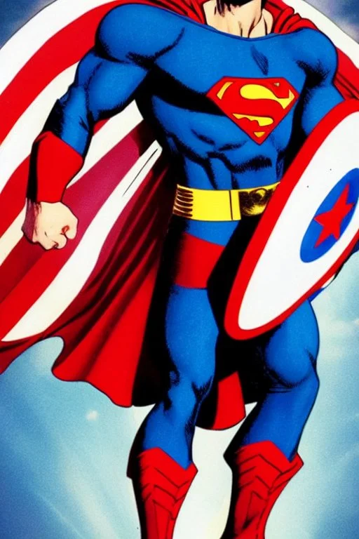 Superman Captain America