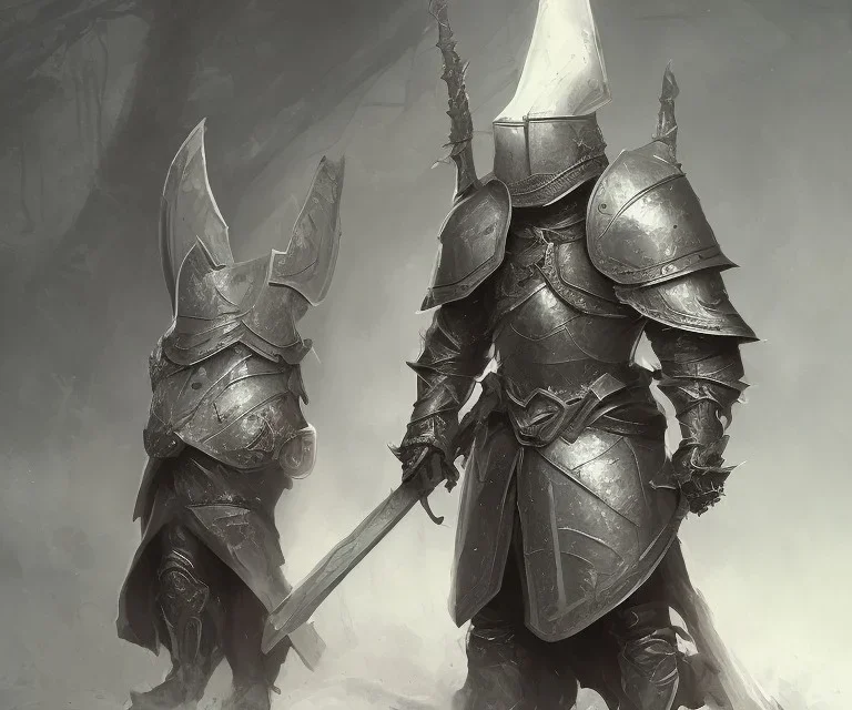 knight, d&d, magic armor, concept art, cinematic