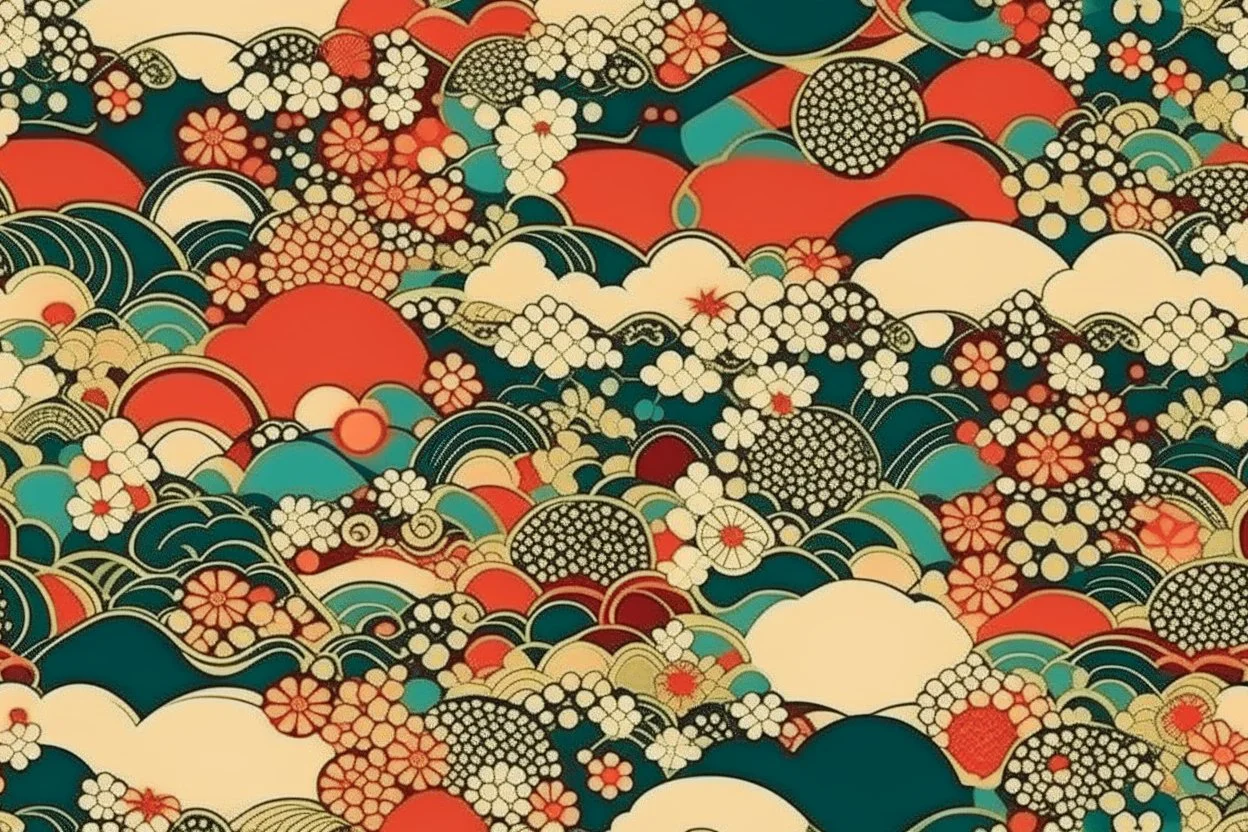 JAPANESE RETRO theme PATTERN