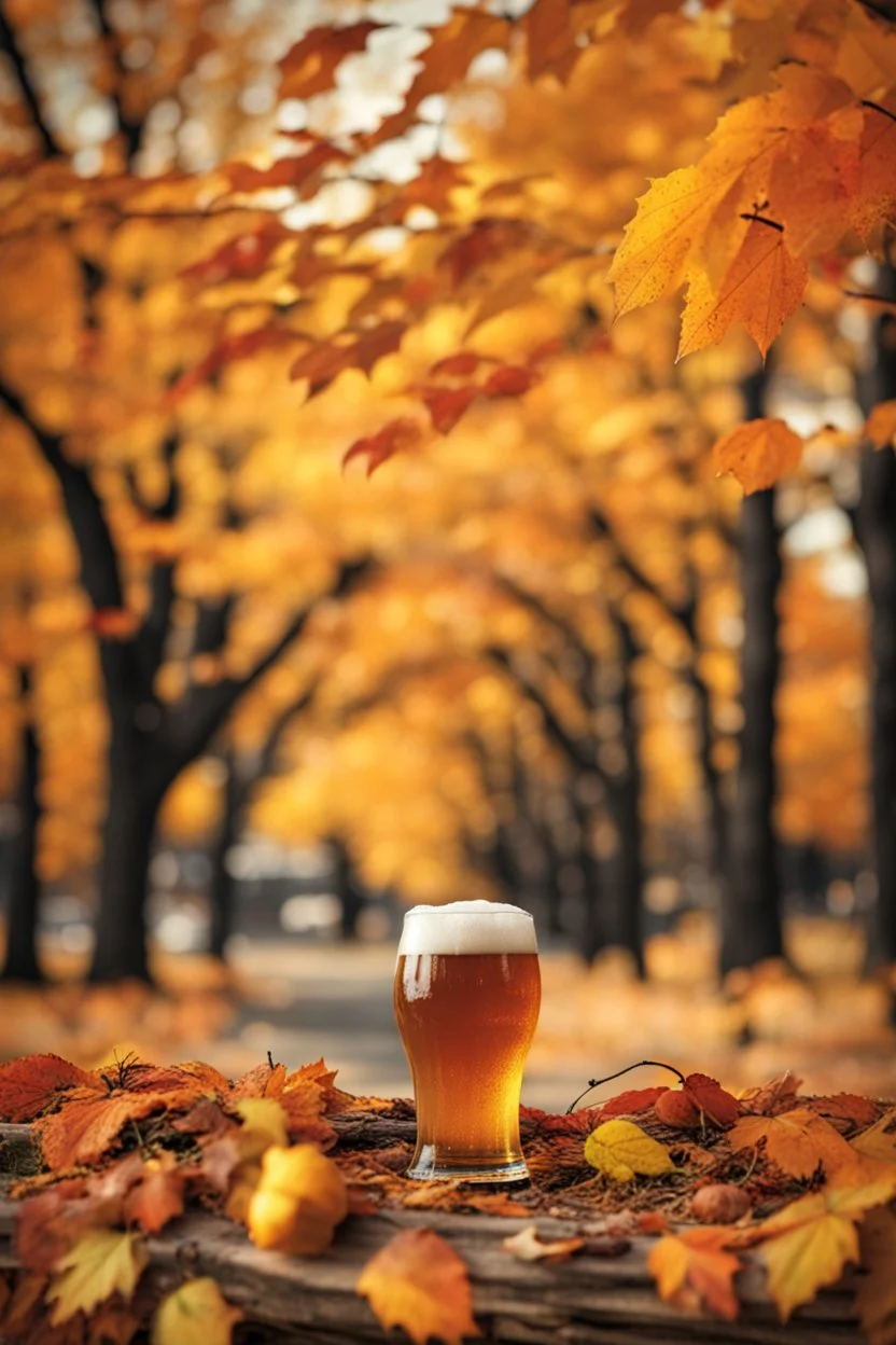 tråkig höst bild som passar till öl