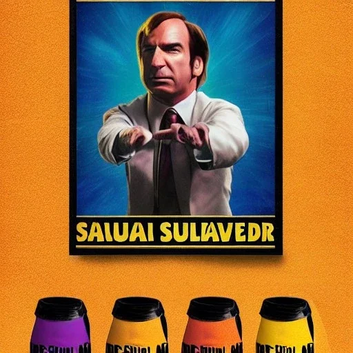 Saul Goodman in a Saturday Night Fever dream movie poster