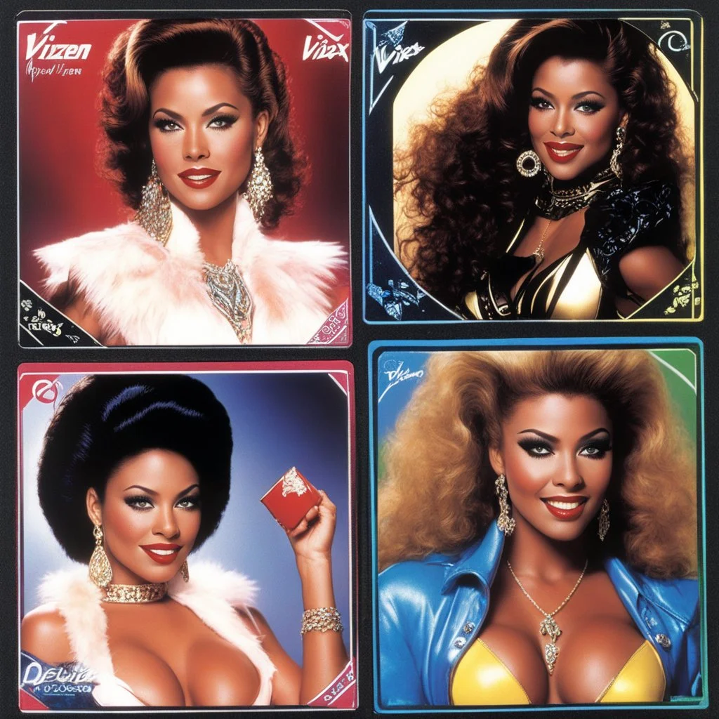 thrilling trading card series from the early 90s, known as the Video Vixens collection by Decisive Marketing. This unique set showcased the most alluring female personalities from that era of entertainment. Each card featured a captivating photo of the vixen, accompanied by her name and intriguing details on the reverse side. This series captured the essence of the growing impact of popular culture and the evolving role of women in the visual arts, especially within the realm of adult entertainm