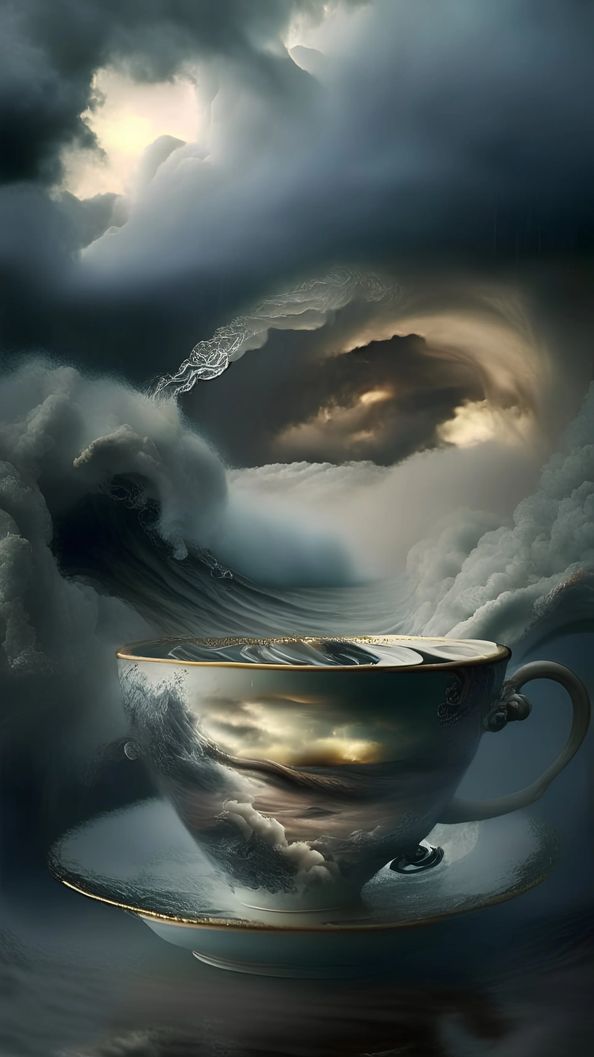 storm in a tea cup