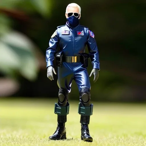 G.i. Joe Biden nylon toy doll airforce flightsuit face hair sunglasses with black boots full body in package 2020