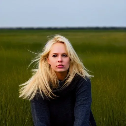 my gorgeous, blond girlfriend lives among the coastal fens of Denmark