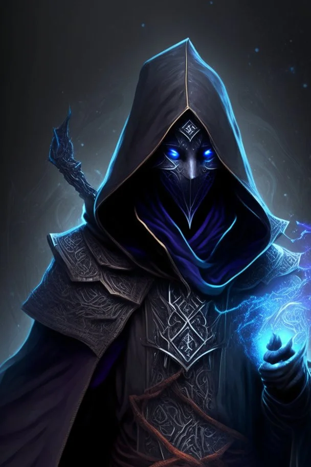 dark archmage masked