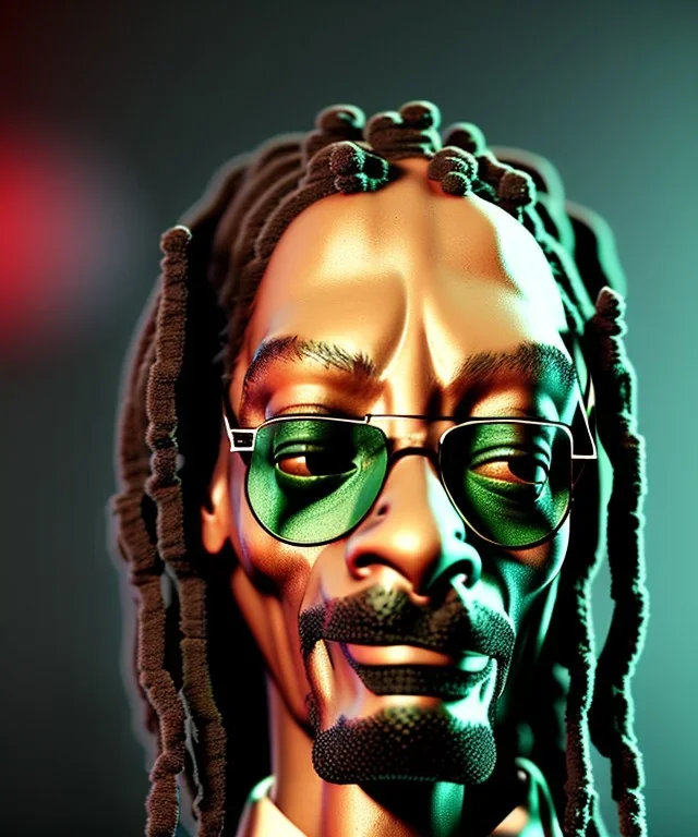 Snoop Dogg, smoke weed, weed background, hyper realistic