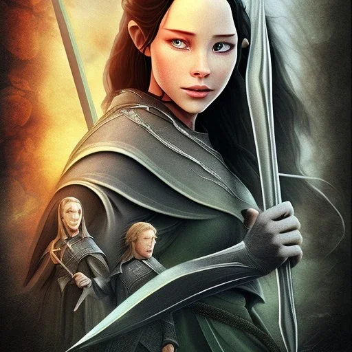 The Lord of the rings anime Arwen