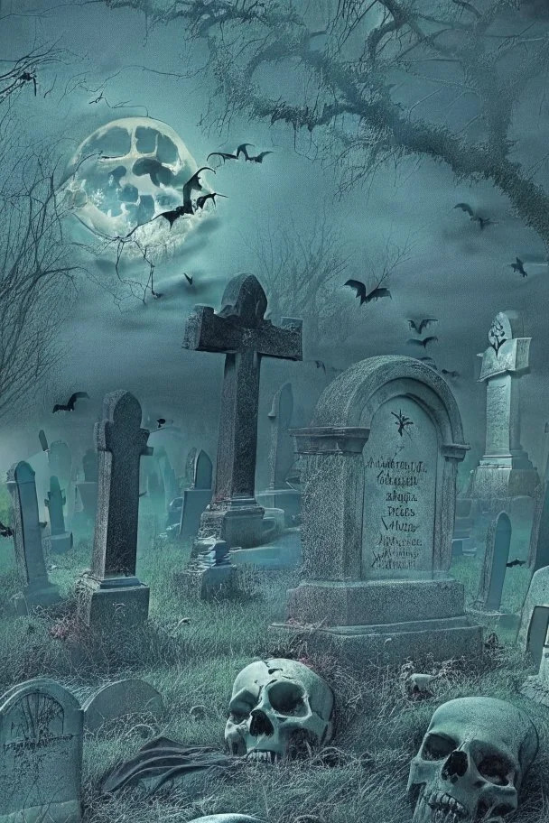 Haunted graveyard