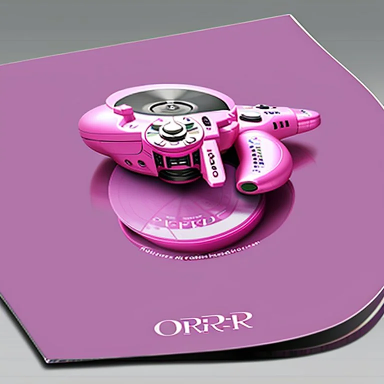 Pink CD-R design