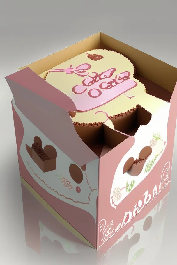 Cake box design Cake box design