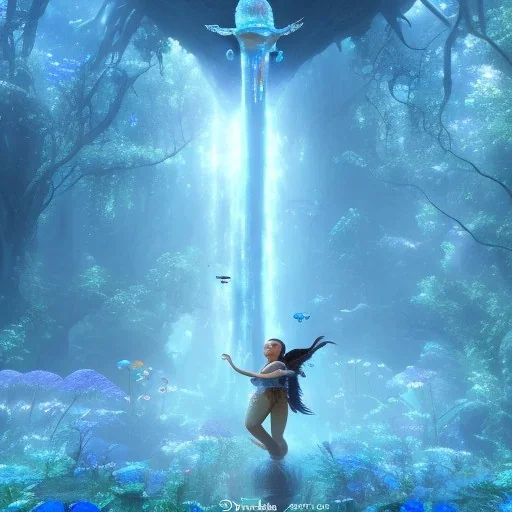 pandora Avatar filmi bağlamında "makyajlı bebek vr gözlük takan