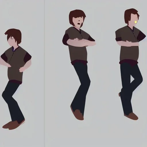 person animation style