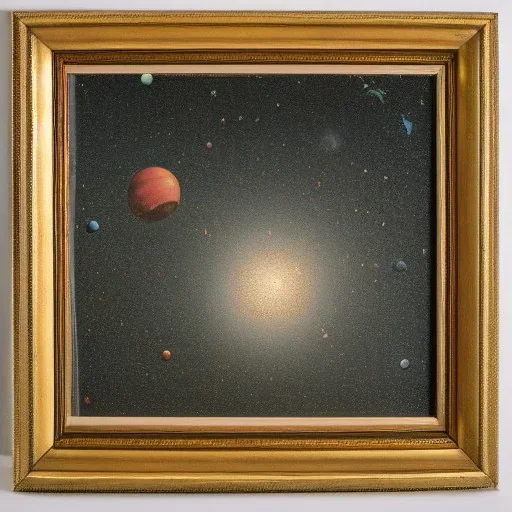 Louis Philippe Crepin, space, stars, planets