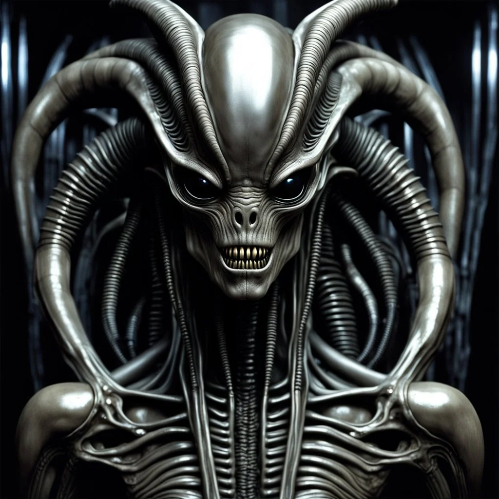 One of HR Giger's most famous creations is the xenomorph alien from the film Alien. Giger was hired by director Ridley Scott to design the alien creature for the 1979 sci-fi horror film, which went on to become a cult classic. Giger's design for the alien was inspired by his biomechanical style, featuring a sleek and horrifying creature with a biomechanical exoskeleton, elongated head with a phallic shape, and a mouth within a mouth. The alien created by Giger is known for its unique and menaci