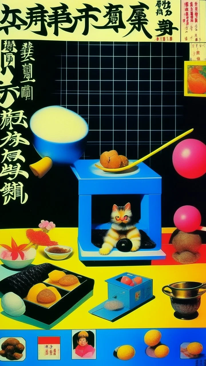 Japanese oden Ad 80s