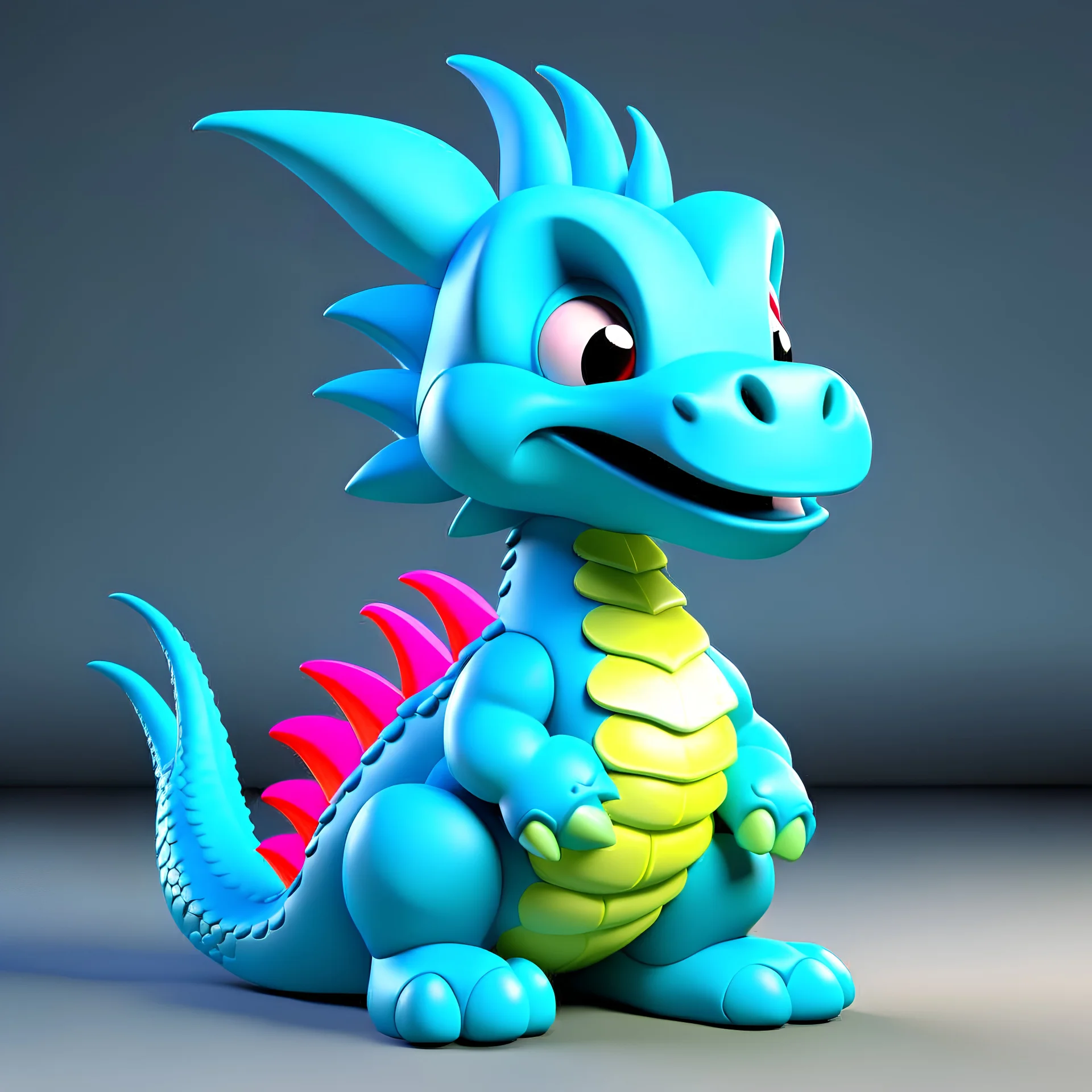 cute dragon 3D
