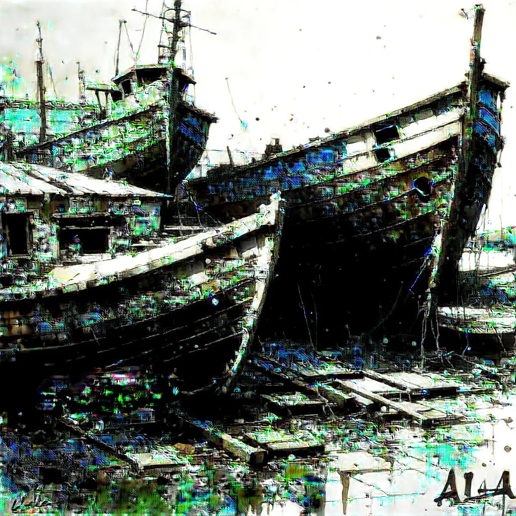 abandoned boats Alex Maleev