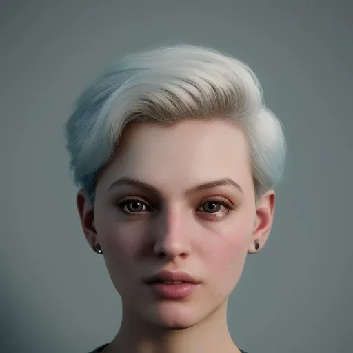 potrait sexy girl, short hair , 8k ,rtx , hyper realistis