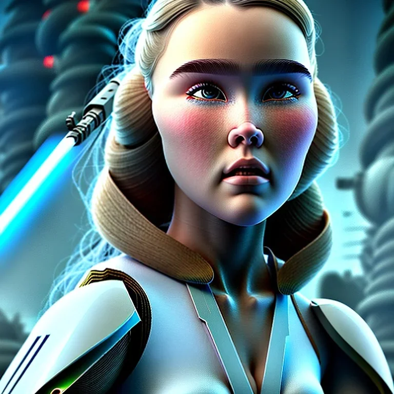 Florence Pugh, in Star Wars