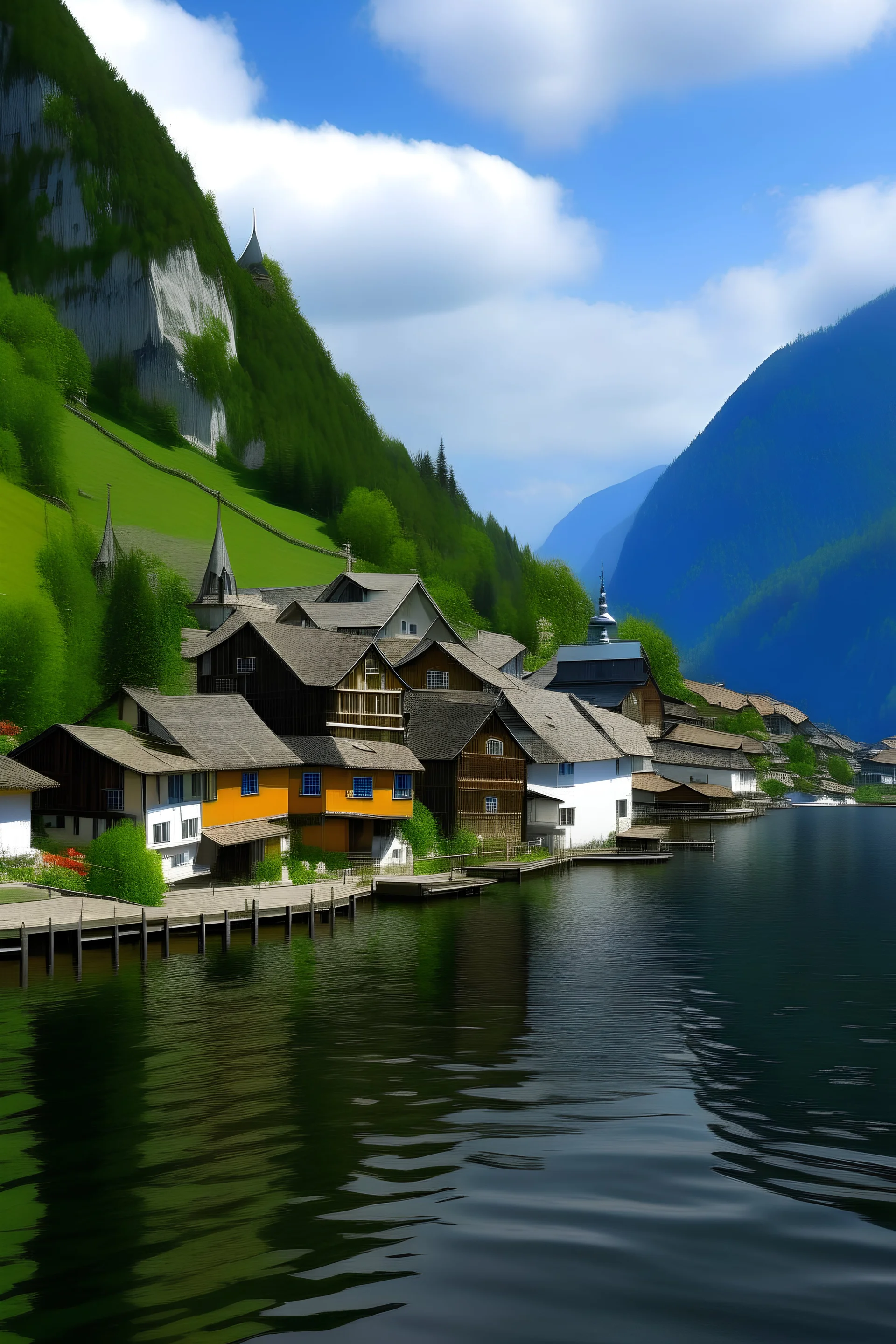 Hallstatt view