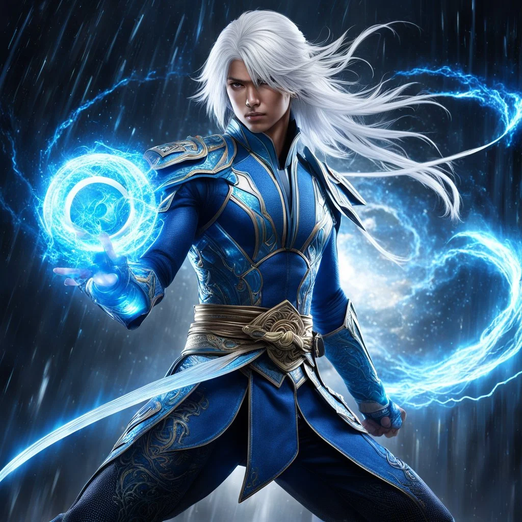 Fhoto full body, reality, Raw, raiden vs avatar, super magic storm, light eye, mortal combat, digital art, intricate details, powerful composition, captivating, , trending on artstation, sharp focus, studio photo, intricate details, highly detailed, by addiedigi