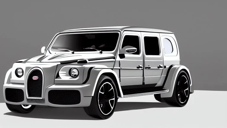 Bugatti G-class, Photorealistic,4k