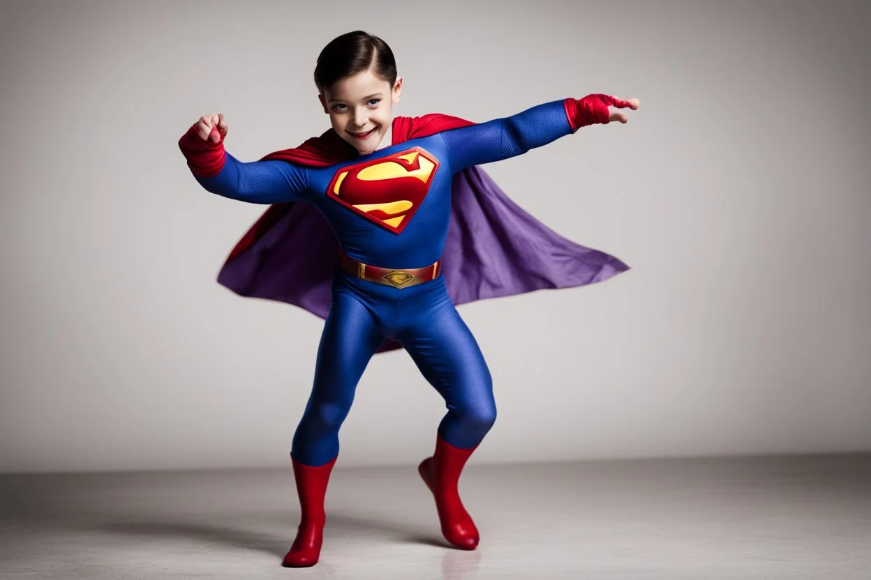 violet, dancing, Super Man