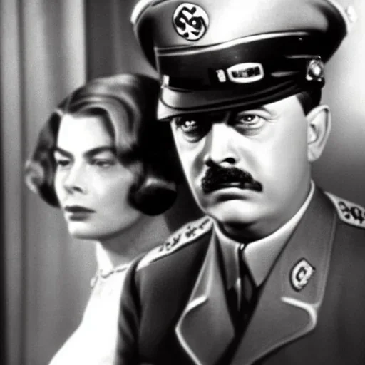 Ingrid bergman as hitler