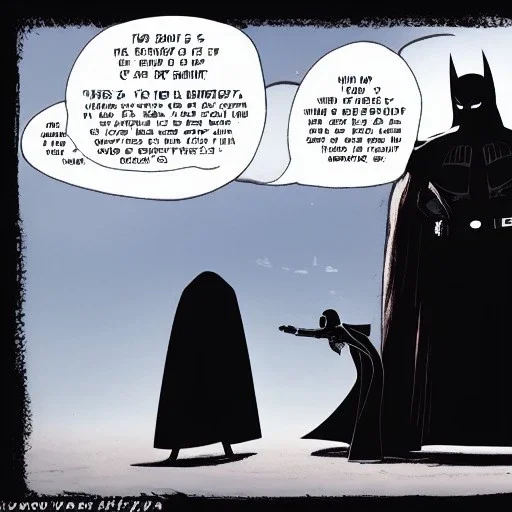 batman meets darth vader