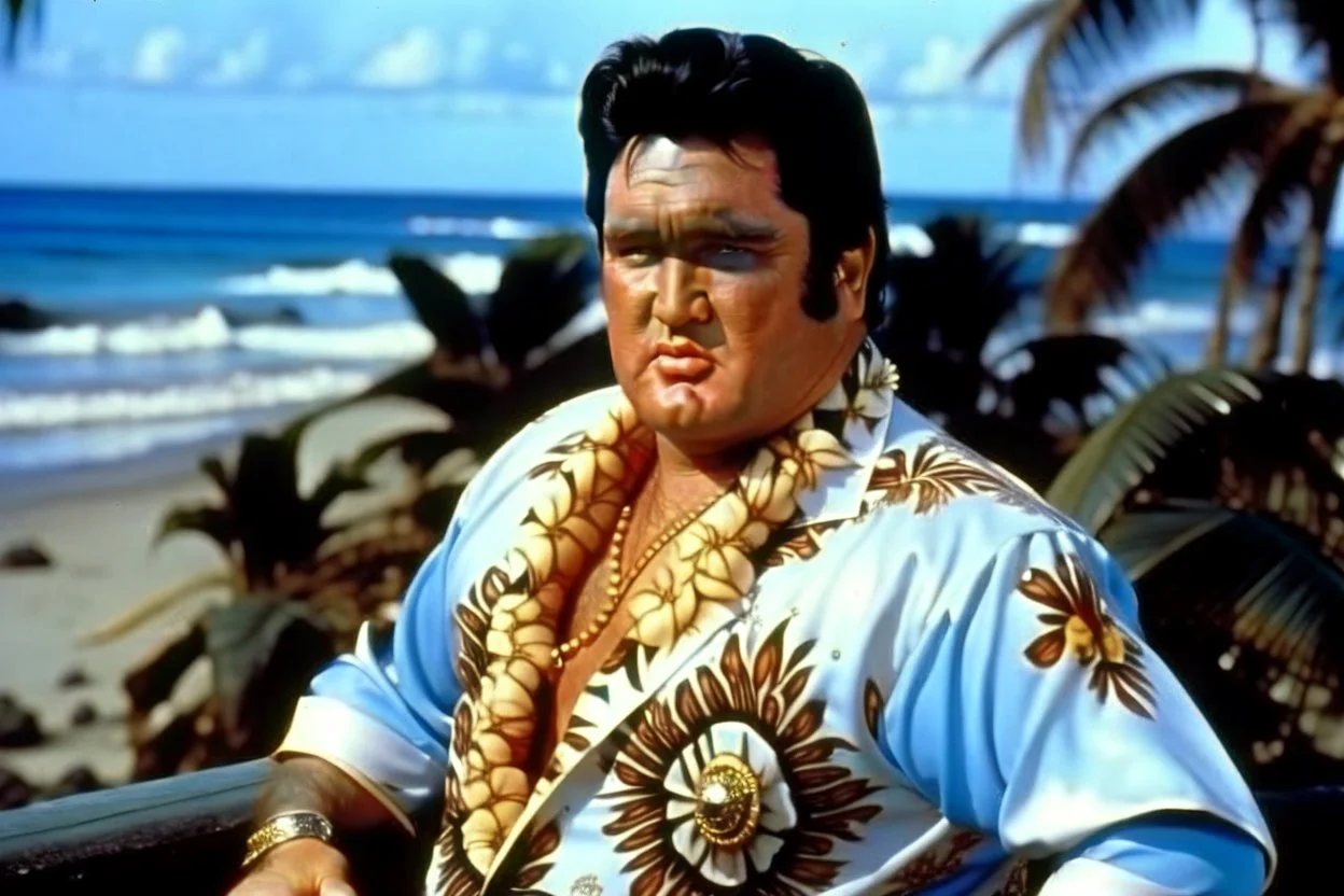 Fetter alter Elvis in Hawaii begrabscht alte Lady Diana kurz vor ihrem Tode