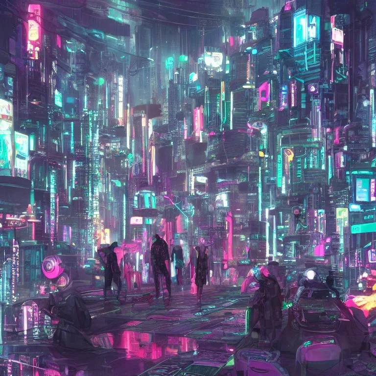 Cyberpunk party