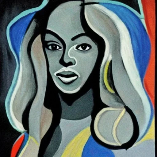 Beyonce portrait by picasso