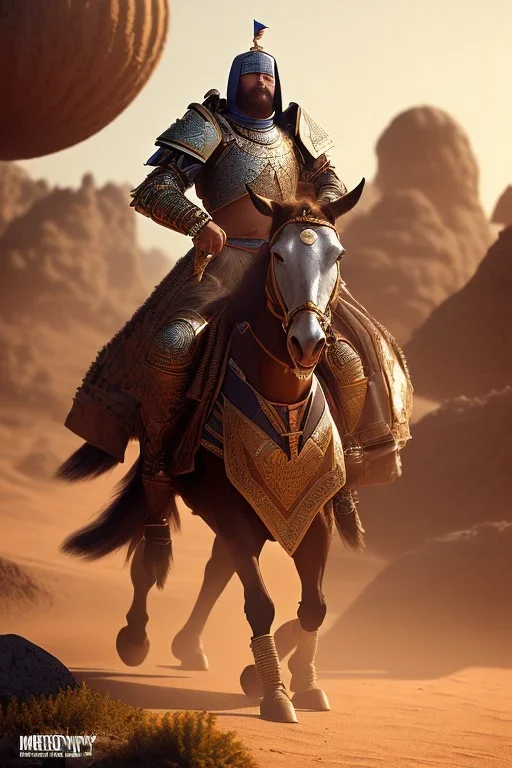 man, warrior, desert, 8k resolution, high-quality, fine-detail, intricate, fantasy art, detailed matte, volumetric lighting, illustration, 3D